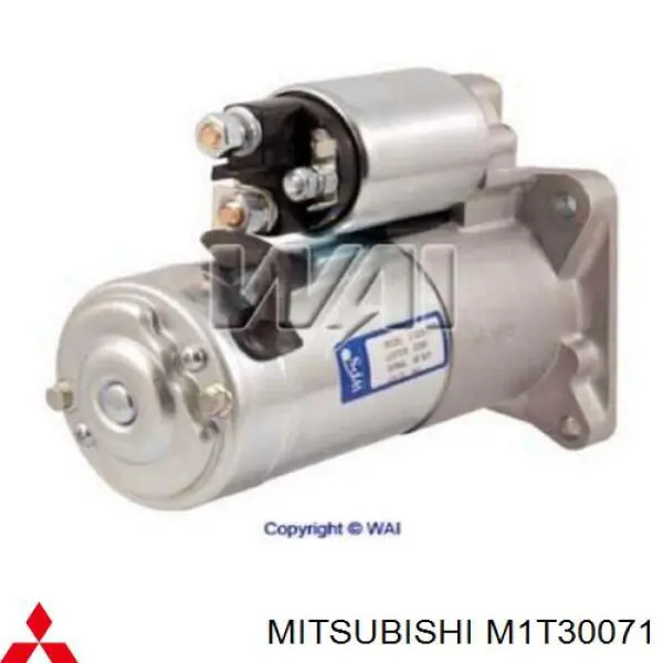 M1T30071 Mitsubishi motor de arranque