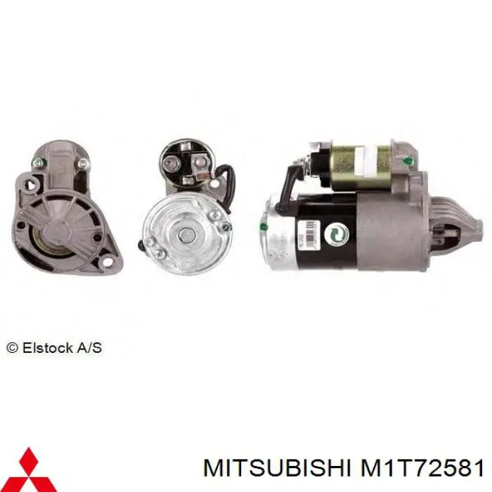 M1T72581 Mitsubishi motor de arranque