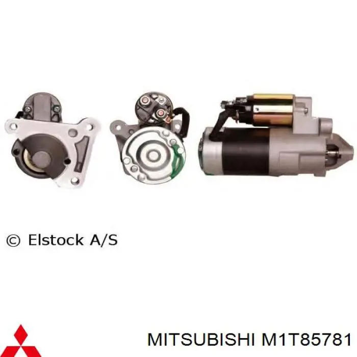 Motor de arranque M1T85781 Mitsubishi