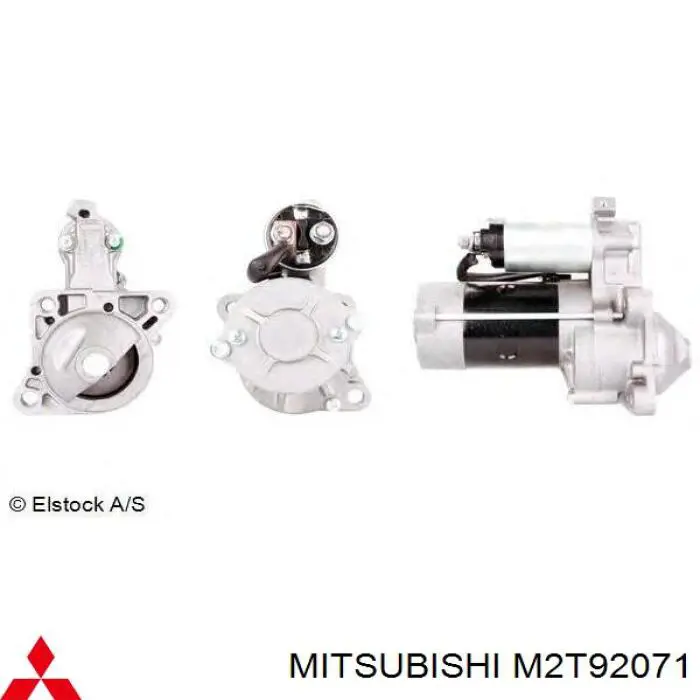 Arranque motores Mitsubishi M2T92071 precio, desde 120,57 USD