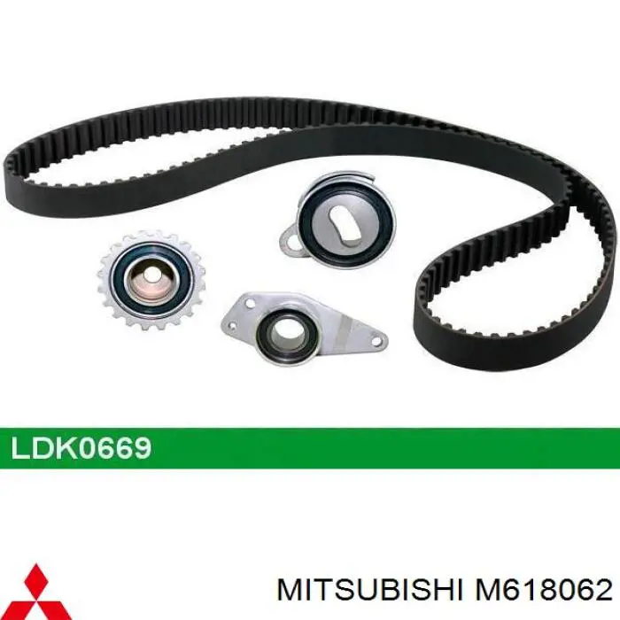 M618062 Mitsubishi kit de correa de distribución