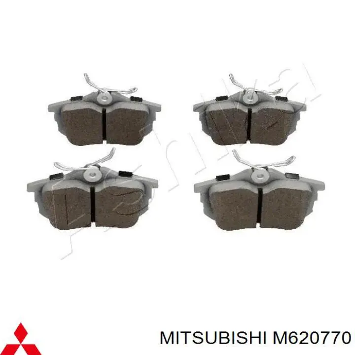 M620770 Mitsubishi pastillas de freno traseras