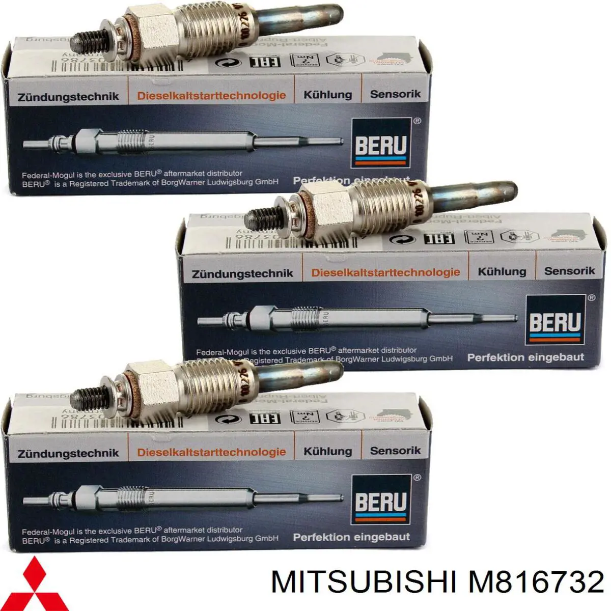 Bujías incandescentes Mitsubishi M816732 precio, desde 10,58 EUR