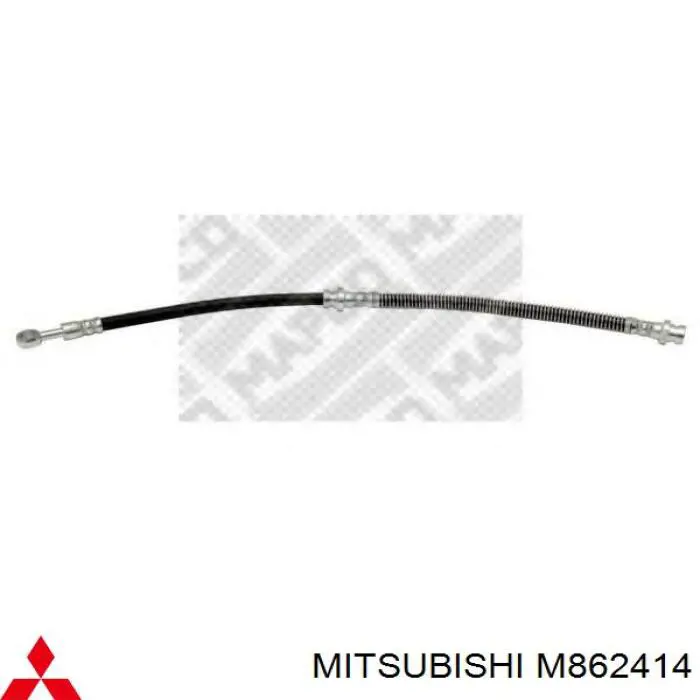 M862414 Mitsubishi latiguillo de freno delantero