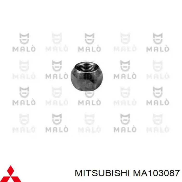 Tuerca de rueda para Mitsubishi Space Star (A0)