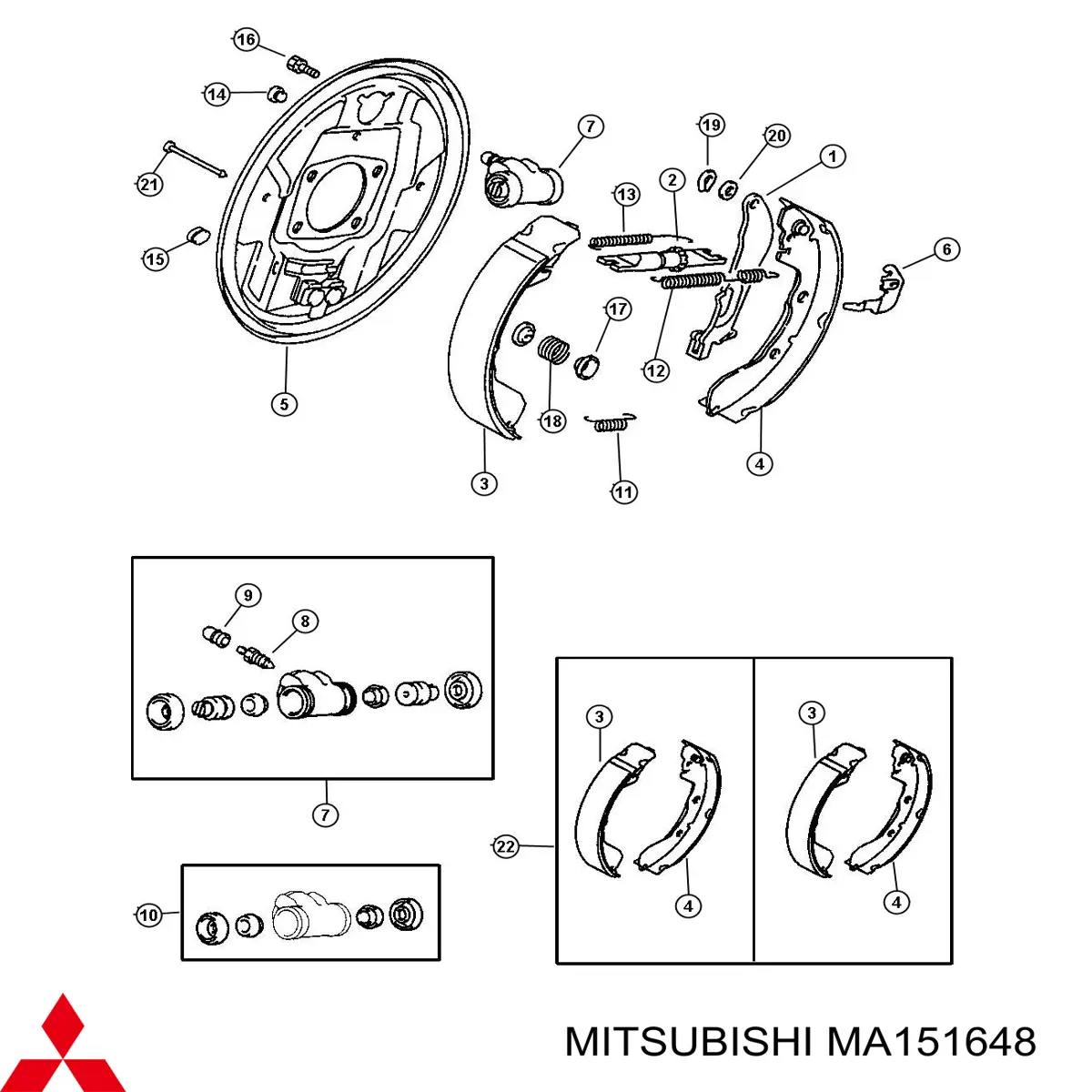 MA151648 Mitsubishi