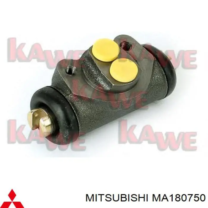 Cilindro de freno de rueda trasera Mitsubishi MA180750 precio, desde 18,53 EUR