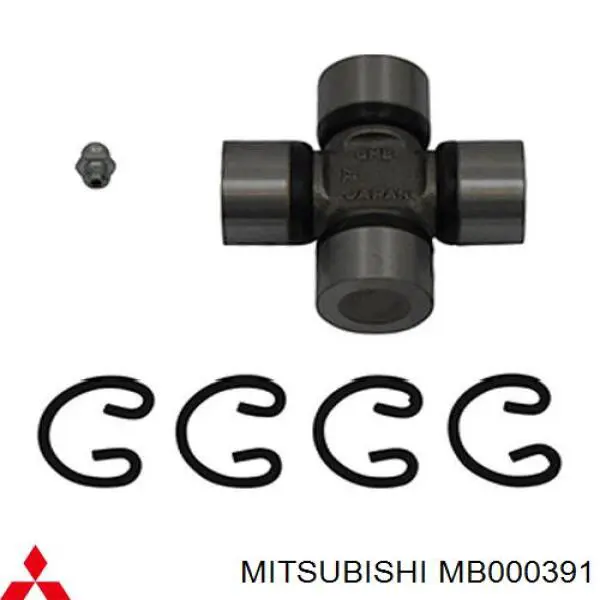 Cruceta del eje cardán trasero Mitsubishi MB000391 precio, desde 20,03 EUR