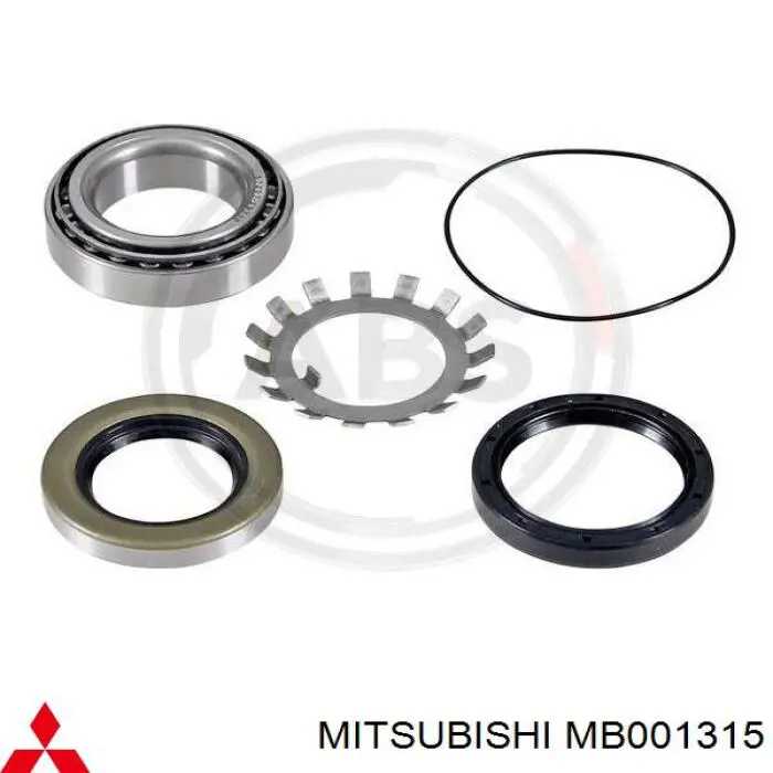 MB001315 Mitsubishi cojinete, palier, eje trasero