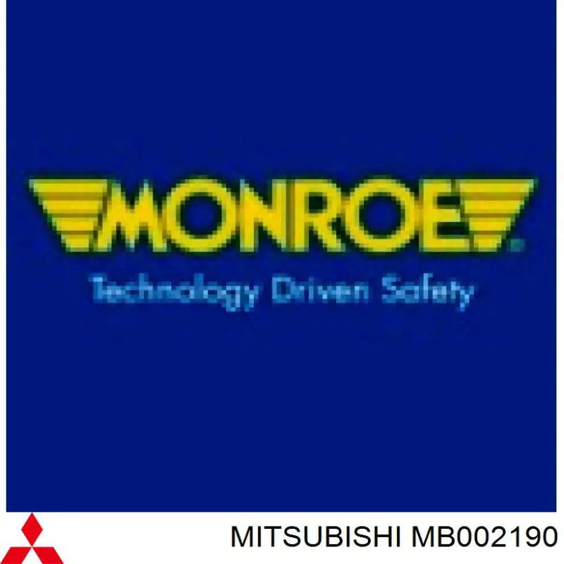 MB002190 Mitsubishi amortiguador delantero