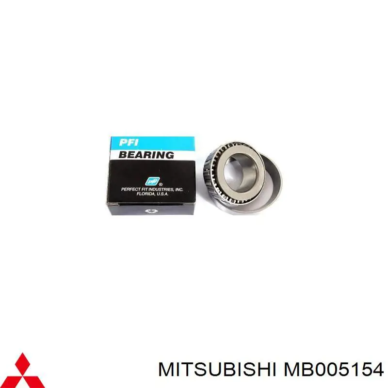 MH043157 Mitsubishi rodamiento piñón de diferencial trasero exterior
