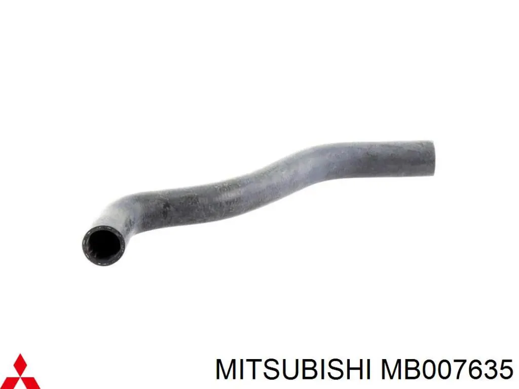 MB007635 Mitsubishi manguera refrigerante para radiador inferiora