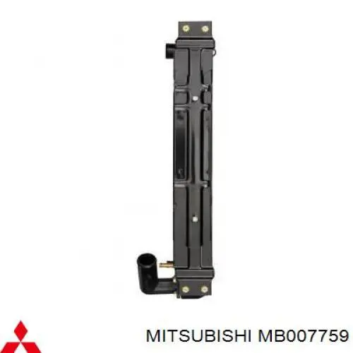 Radiador MB007759 Mitsubishi