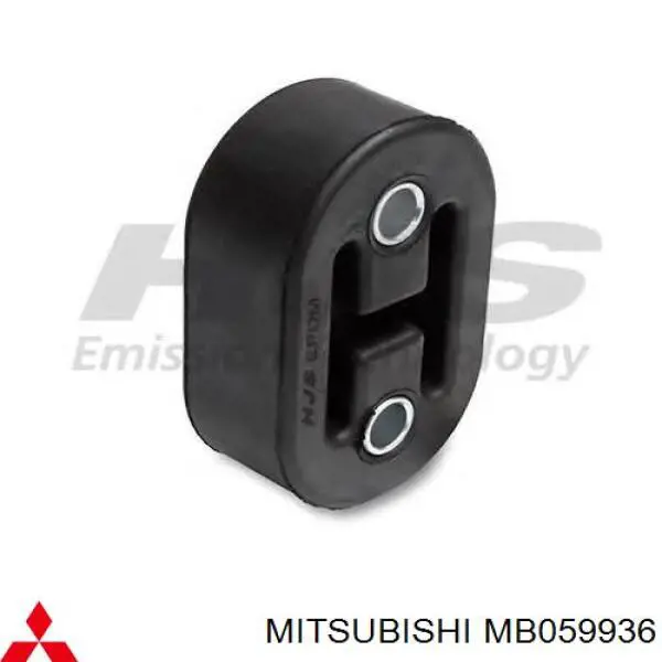 MB059936 Mitsubishi soporte escape