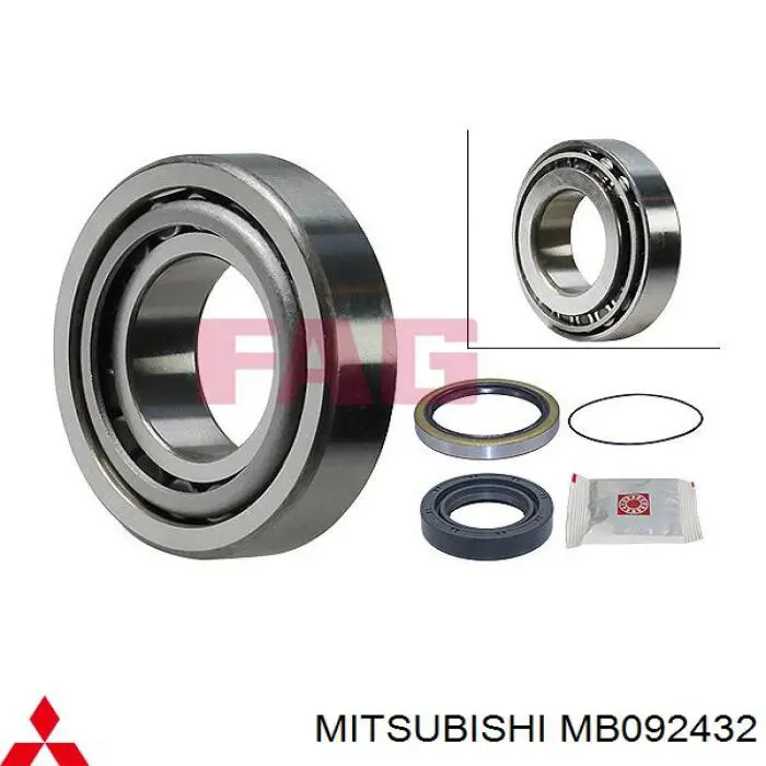 MB092432 Mitsubishi cojinete de rueda trasero
