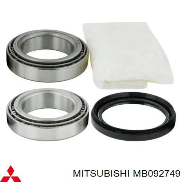 Cojinete de rueda delantero Mitsubishi MB092749 precio, desde 27,29 EUR