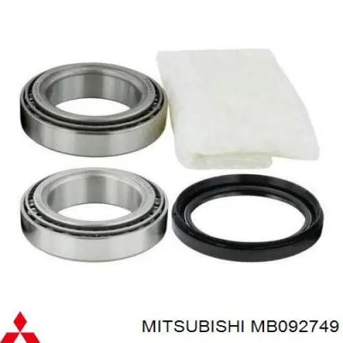 Cojinete de rueda delantero MB092749 Mitsubishi