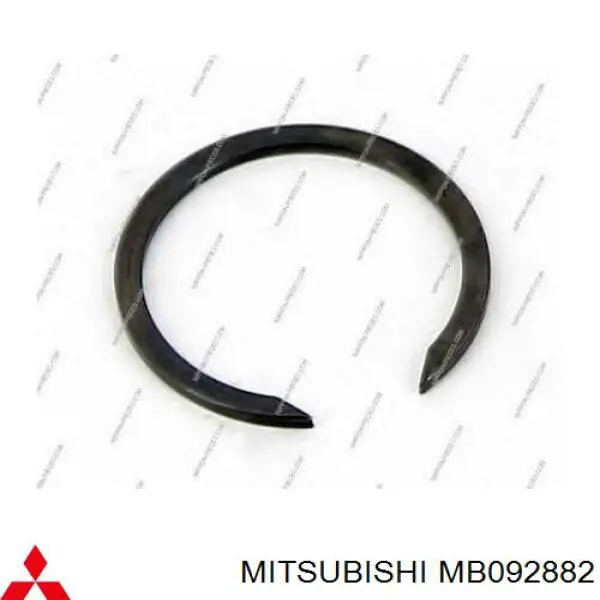 Anillo de retención del cojinete de la rueda delantera Mitsubishi MB092882 precio, desde 3,57 EUR