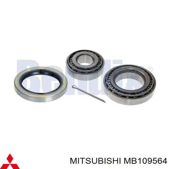 Comprar MB109564 Mitsubishi Cojinete interno del cubo de rueda delantera