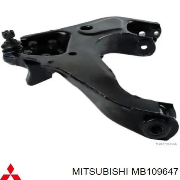 Barra oscilante, suspensión de ruedas delantera, inferior izquierda para Mitsubishi Pajero (L04G)