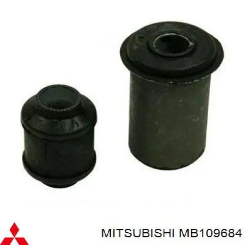 MB109684 Mitsubishi silentblock de suspensión delantero inferior