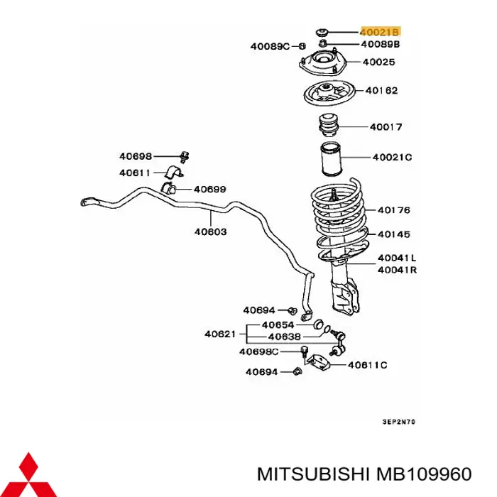  Mitsubishi MB109960 precio, desde 5,17 EUR