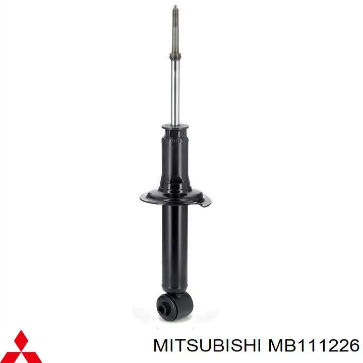 Amortiguadores posteriores para Mitsubishi Galant IV A16