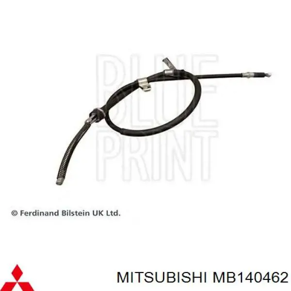MB140462 Mitsubishi cable de freno de mano trasero izquierdo