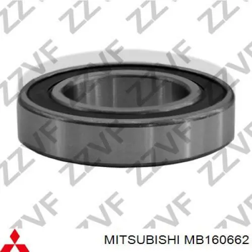 MB160662 Mitsubishi cojinete, palier, eje delantero