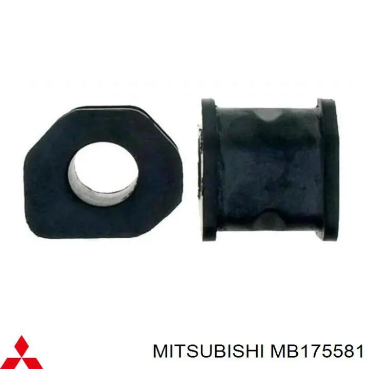 MB175581 Mitsubishi Buje de barra estabilizadora delantera
