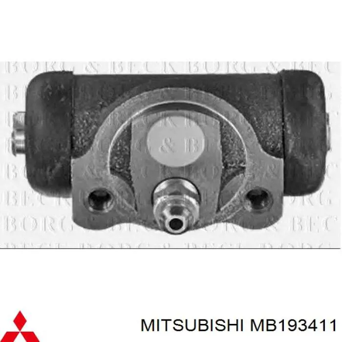 Cilindro de freno de rueda trasera MB193411 Mitsubishi