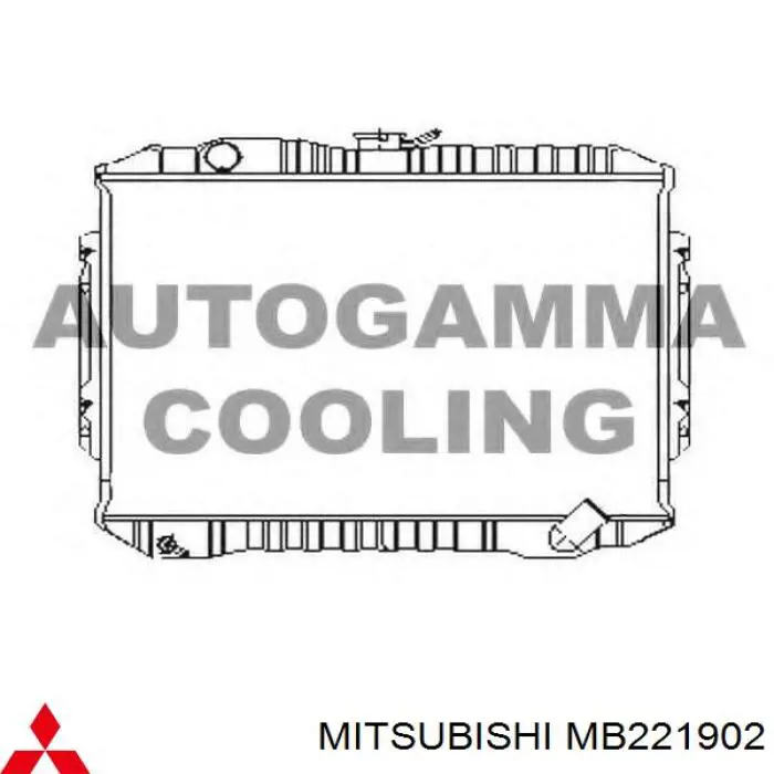 Comprar MB605273 Mitsubishi Radiador de auto