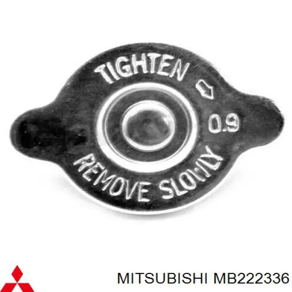 MB222336 Mitsubishi tapa radiador