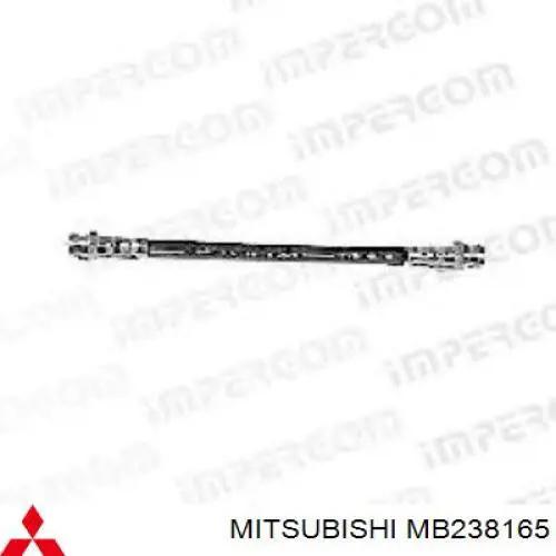 MB238165 Mitsubishi latiguillo de freno trasero