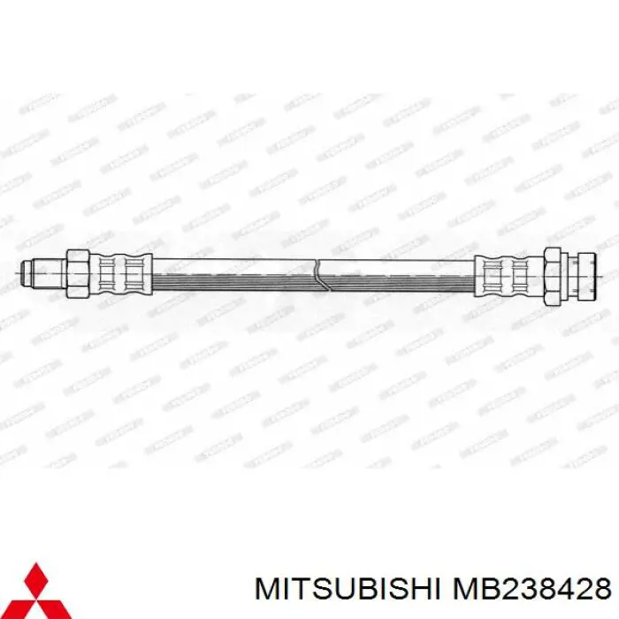 Comprar MB238428 Mitsubishi Latiguillos de freno delantero