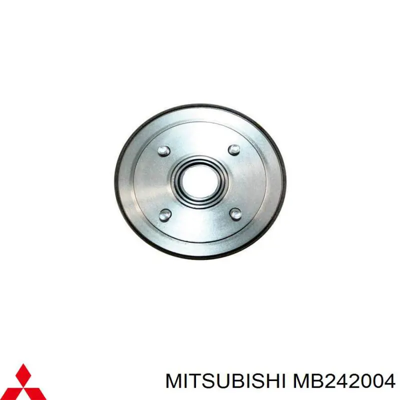 Tambor de freno trasero MB242004 Mitsubishi