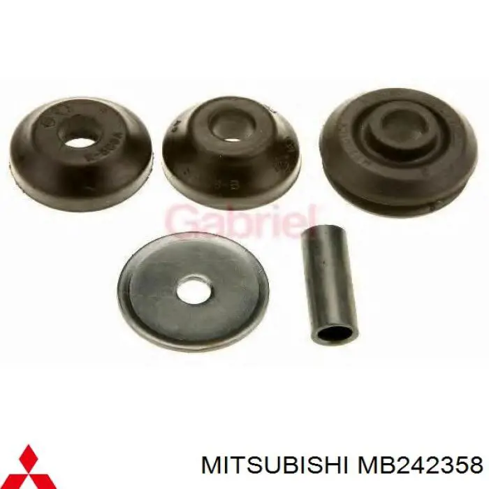 Comprar MB242358 Mitsubishi Buje de vástago de amortiguador trasero