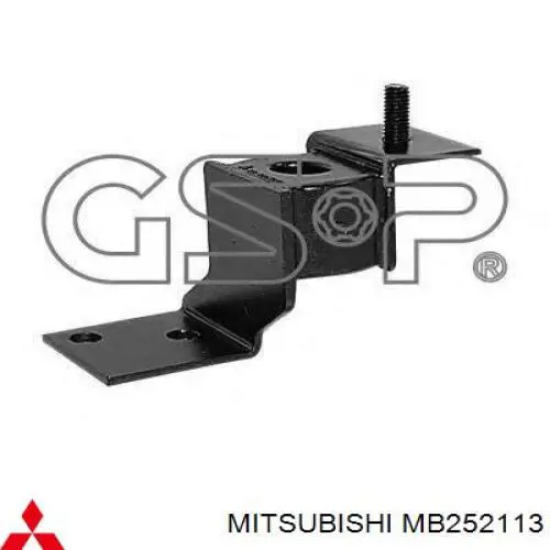 Abrazadera de silenciador delantera para Mitsubishi Pajero (L04G)