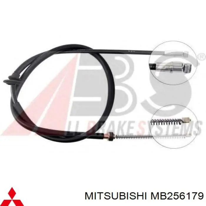 Cable de freno de mano trasero derecho/izquierdo Mitsubishi MB256179 precio, desde 21,36 EUR