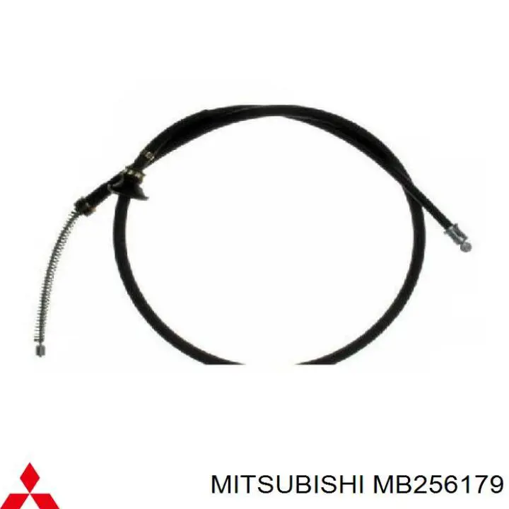 MB256179 Mitsubishi cable de freno de mano trasero derecho/izquierdo