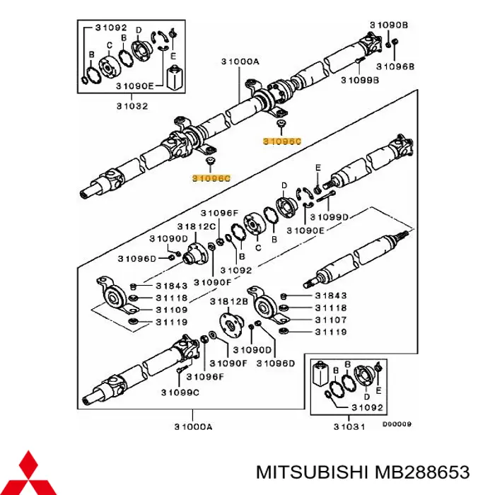 MB288653 Mitsubishi