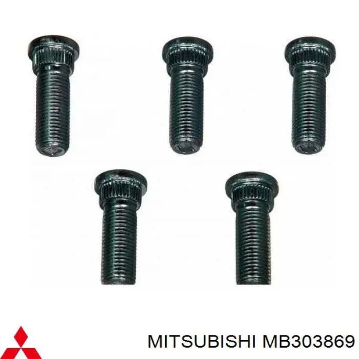 Comprar MB303869 Mitsubishi Espárrago de rueda trasero/delantero