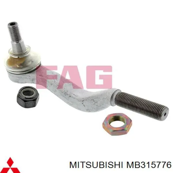 Rótula interior de la barra de dirección Mitsubishi MB315776 precio, desde 25,44 EUR