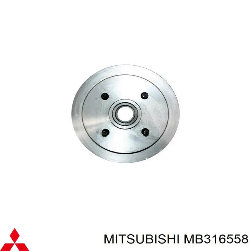 MB316558 Mitsubishi freno de tambor trasero