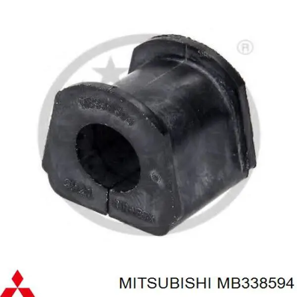 MB338594 Mitsubishi casquillo de barra estabilizadora trasera