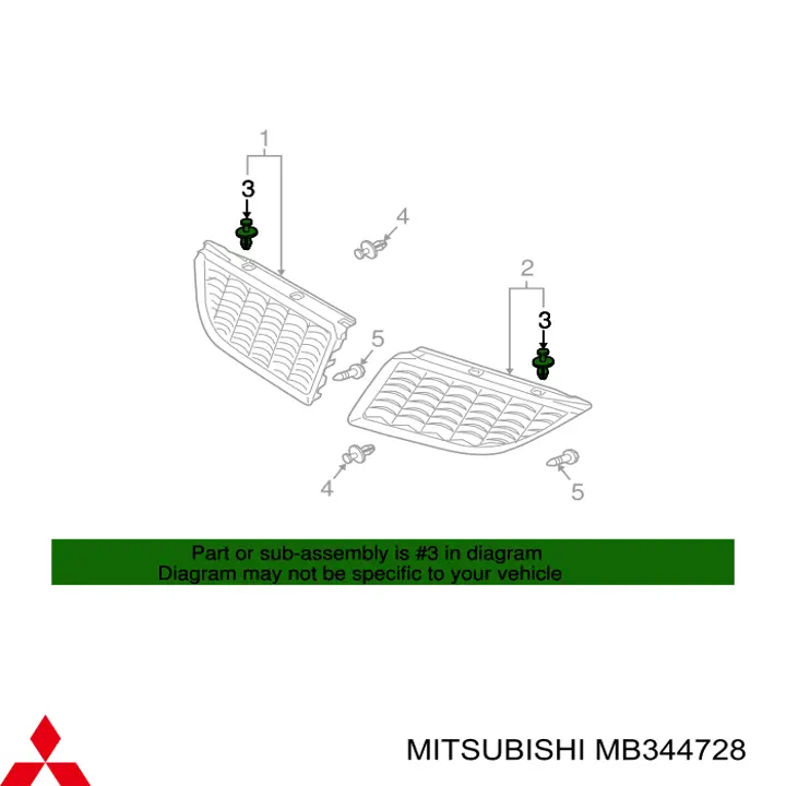  Mitsubishi MB344728 precio, desde  EUR