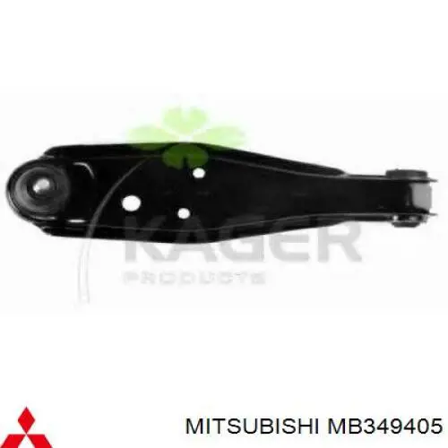 MB349405 Mitsubishi barra oscilante, suspensión de ruedas delantera, inferior izquierda