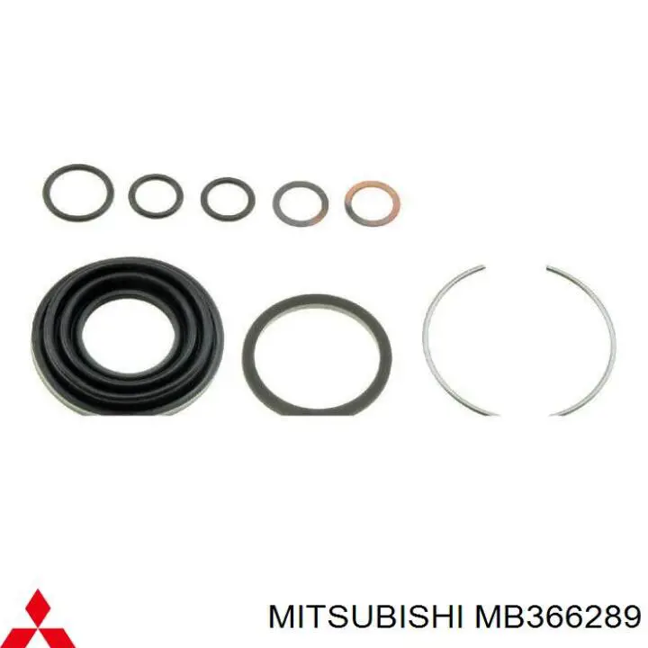 MB366289 Mitsubishi juego de reparación, pinza de freno trasero