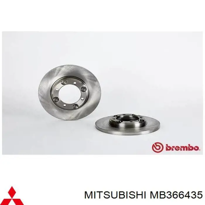 Frenos delanteros Mitsubishi MB366435 precio, desde  