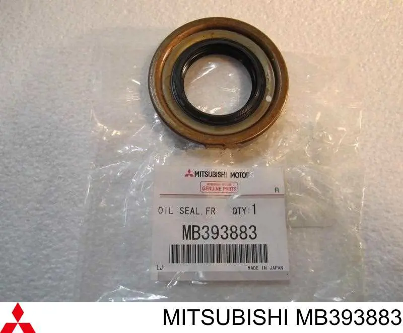 MB393883 Mitsubishi anillo retén de semieje, eje delantero